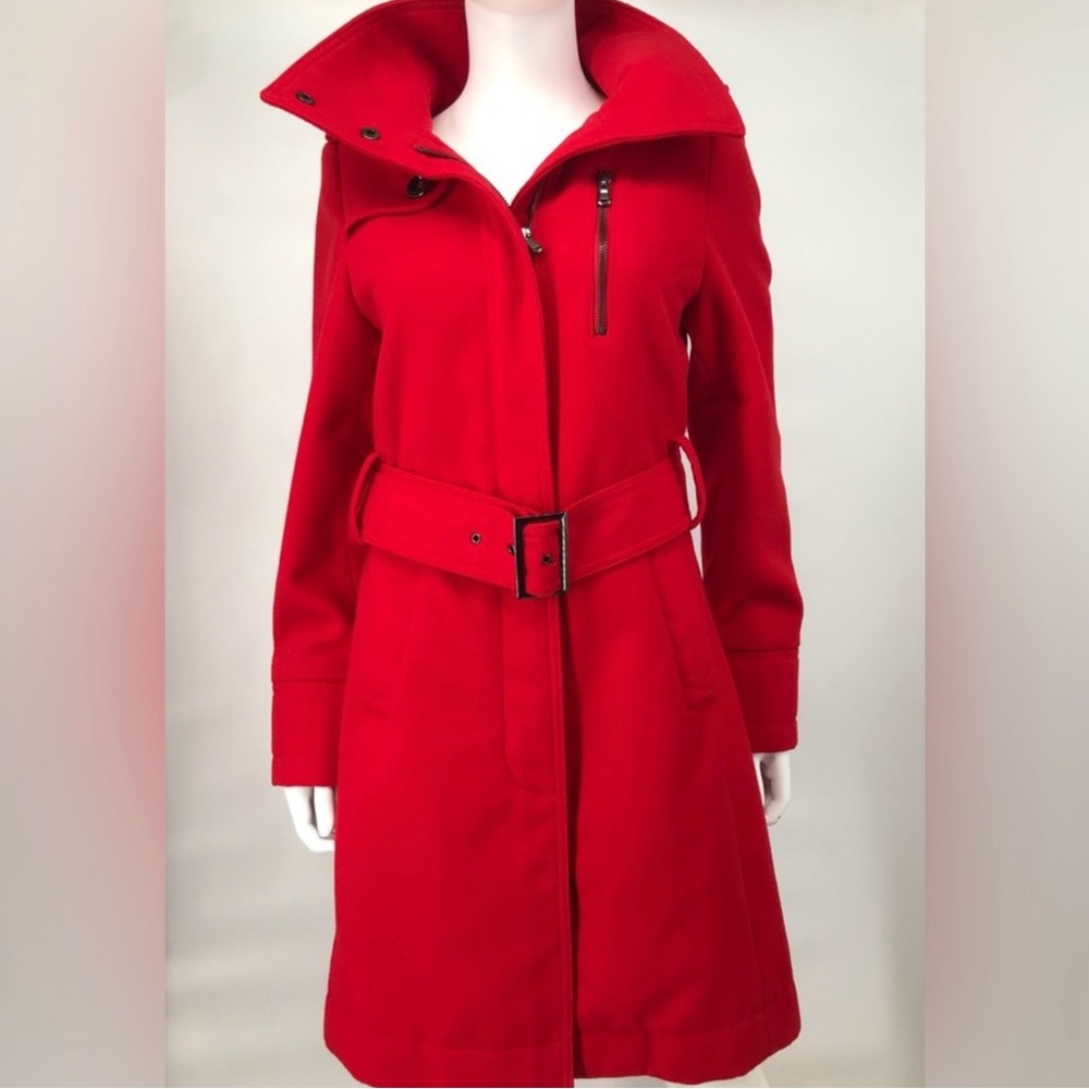 Beautiful Red Pea Coat! Excellent Condition